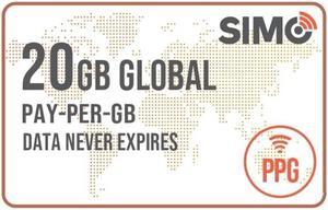 Solis Global Pay-Per-GB Card 20GB