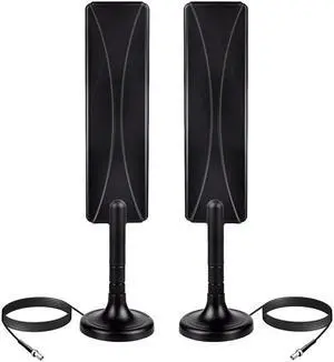 (2-Pack 9dBi External 4G LTE 5G TS9 Magnetic Base Antenna Compatible with Netgear AT&T Nighthawk M6 Pro M6 MR6110 MR6500 M5 MR5100 MR5200 M1 MR1100 LB1120/21, LB2120 Hotspots Router, Slinkdsco