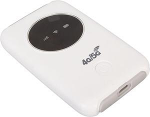 Portable WiFi Router for Traveling, 4G LTE USB Hotspot 300Mbps Unlocked WiFi Modem, support B1/2/3/5/7/8/20/40 Band, with SIM Slot, Built in 3200MAh, Connect Up to 10 Devices