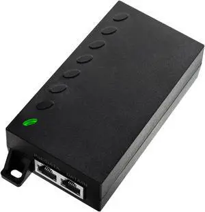 60W Gigabit PoE++ Injector - 10/100/1000Mbps, RJ-45 Shielded, IEEE 802.3af/at/bt Compliant, PoE Switch Powerline Network Adapter for High Power Ethernet Devices, Up to 100m, by ThePoEstore