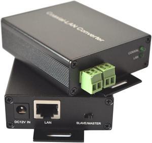 Wekuant Ethernet Extender Kit (Pair) Over Twisted Pair/Telephone Wire/Phone line up to 2Km(6500ft) for HD Network IP Camera, Webcam
