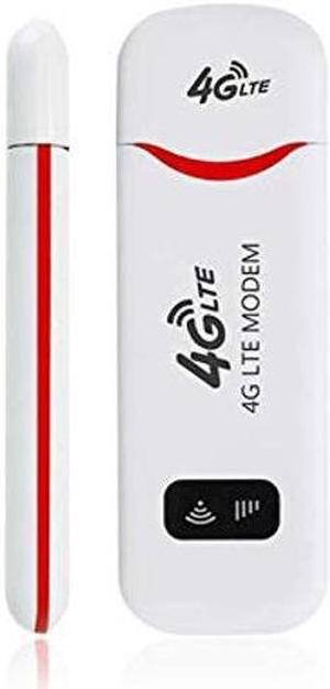 Yoidesu 4G LTE USB WiFi Modem,100Mbps Mobile WiFi Router,Network Hotspot,3G 4G WiFi Modem,Router,Support LTE B1/B3/B7/B8/B20 SIM/USIM FDD,WCDMA,TF Slot up to 32GB,Portable WiFi