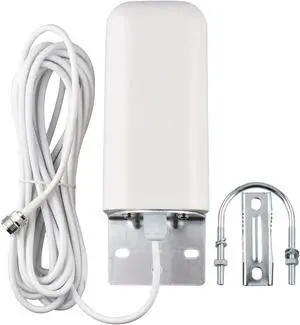 YOTENKO High Gain 10 dBi Wideband Omni Directional Outdoor Antenna 4G / LTE / 5G with N Female Connector, Pole/Wall Mount Antenna for Verizon, AT&T, T-Mobile