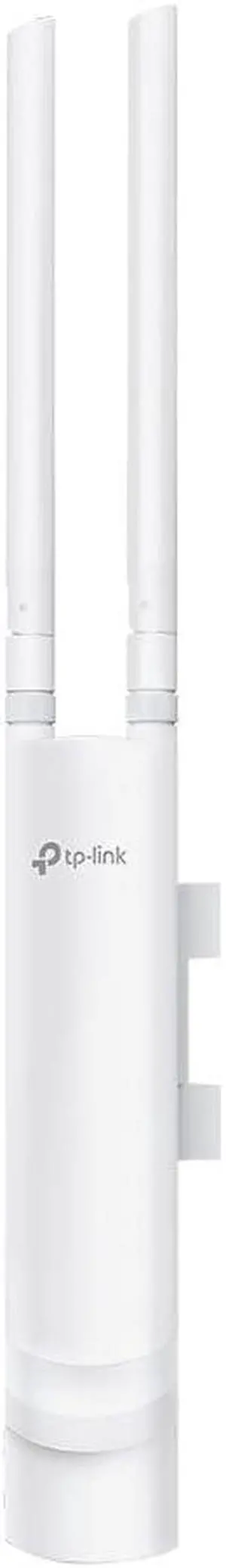 TP-LINK N300 Long Range 11n 2.4G Wireless Outdoor Access Point, IP65 Waterproof, Ideal for Garden Wireless, w/Passive PoE Injector, Flexible Installation, Free EAP Controller Software (EAP110-Outdoor)