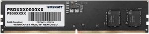 Patriot Signature DDR5 RAM 8GB (1X8GB) 5200MHz CL42 UDIMM Desktop Memory Module - PSD58G520041
