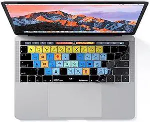 Keyboard Cover Designed for Steinberg's Cubase FITS Apple MacBook Pro with Touch Bar 13" & 15" | Shortcut Skin & Protection