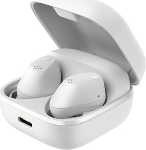 Sennheiser ACCENTUM True Wireless Earbuds - Crystal-Clear Sound with Hybrid ANC, Ergonomic Design, 28-Hour Battery Life, Touch Interface and Dual Mic Call Quality - White
