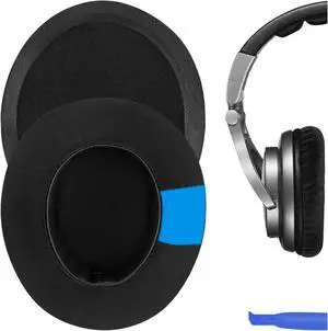 Geekria Sport Cooling Gel Replacement Ear Pads for Sony MDR-CD250 Headphones Ear Cushions, Repair Parts (Black)
