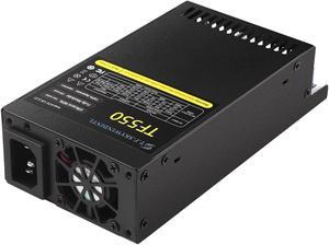 Flex ATX 550W Power Supply Fully Modular PSU Full Voltage 110/220V AC Full Power for POS AIO System Desktop Gaming Server Small Form Factor Mini ITX Computer Power Supplies (TF550B)
