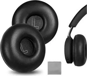 Geekria Elite Sheepskin Replacement Ear Pads for Bang & Olufsen Beoplay H8i Headphones Ear Cushions, Headset Earpads, Ear Cups Cover Repair Parts (Black)