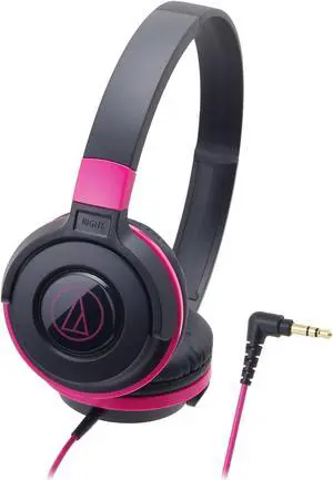 audio-technica STREET MONITORING Portable Headphone ATH-S100 BPK (Black Pink)