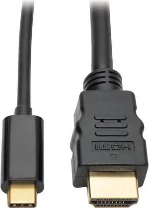 Tripp Lite USB C to HDMI Adapter Cable Converter UHD Ultra High Definition 4K x 2K @ 30Hz M/M Thunderbolt 3 Compatible, USB Type C, USB-C, USB Type-C 6ft 6' (U444-006-H)