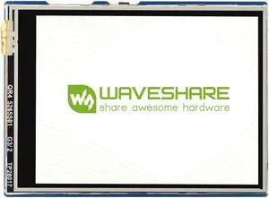 waveshare 2.8inch Touch Display Module for Raspberry Pi Pico 262K Colors 320×240 Pixels Resistive Touch Controller XPT2046 ST7789 Driver Using SPI Bus