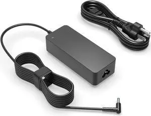 90W Charger Fit for HP Spectre X360 15-eb1000 15-eb1003nl 15-eb1043dx 15-eb1071ms, Envy 17-bw0011nr 17-ae051nr, Pavilion Plus 16-ab1000 16-ab0010nr 710414-001 710413-001 937532-850 Laptop Power Supply