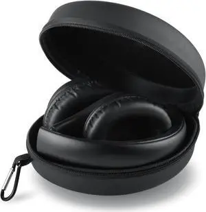 iJoy Wireless Headphones Bluetooth Over Ear + Hard Travel Case
