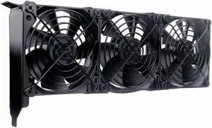 GDSTIME Graphic Card Fans, PCI Slot 3 x 90mm 92mm Fans, Graphics Card Cooler, Video Card Cooler, VGA Cooler