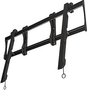 Crimson AV RSF100 Robust Series Flat Mount for Large-Format and Interactive Displays 100"+ TVs with Lateral Shift and Post-Installation Leveling, Black, 400lb (181kg) Weight Capacity