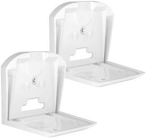 Sanus Fixed Speaker Wall Mount for Sonos Era 300(tm) - Low Profile Speaker Mount with Easy 3-Step Install & Included Hardware - White, Set of 2 Mounts