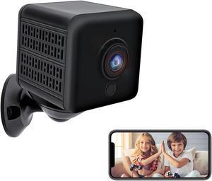 Spy Camera Hidden Camera,Mini Security Wireless Camera,HD 1080P Nanny Cam,AI Motion Detection,150 Days Standby Battery Life,Mini Cam for Indoor Security,Baby(Black)