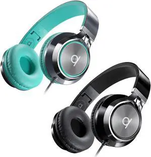 ARTIX Save 15% on CL750 Adult & Kids Wired Headphones with Mic Turquoise & Black Set