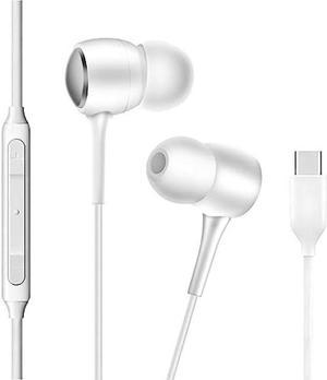 2023 New Stereo Headphones inEar Earbuds for Samsung Galaxy S23 Ultra Galaxy S22 Ultra S21 Ultra S20 Ultra Galaxy Note 10 TypeC Connector with Microphone and Volume Remote  White
