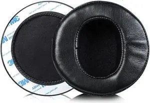 CLENEA Headset Cover Replacement Earmuff Compatible with AUDEZE LCD2 LCD3 LCD4Z LCDXC MX4 Soft Ear Pad Cover Earphone Cushion Breathable Memory Foam Gaming Earmuffs Headband (Sheepskin)