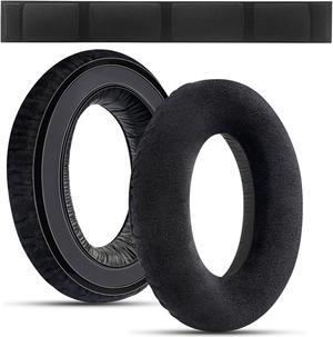 Earpads with Headband for Sennheiser HD650/HD600/HD660S/HD545/HD525/HD535 Headphones, Ear Pads Cushions Also Fit for Massdrop X HD6XX/HD58X and HD580/HD565 Jubilee Headphones