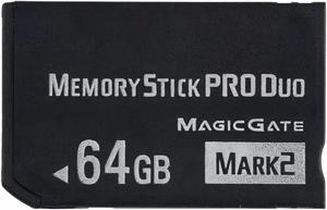 Original 64GB Memory Stick pro Duo (Mark2) for PSP Accessories/camera
