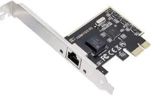IO CREST 2.5 Gigabit Ethernet PCI Express PCI-E Network Interface Card 10/100/1000/25000 Mbps RJ45 LAN SI-PEX24059