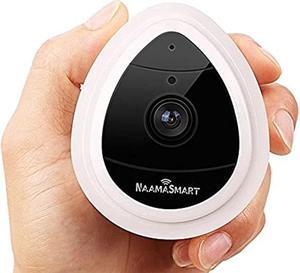 WiFi Mini IP Camera, Night Vision 720P HD Home Wireless Security Surveillance Camera System 2 Ways Audio with Motion Email Alert/Remote Monitoring Nanny Cam Baby Monitor (White Two Way Audio)