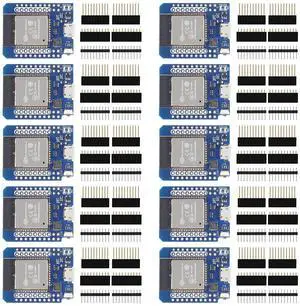 AITRIP 10PCS NodeMCU ESP32 ESP-WROOM-32 WLAN WiFi Bluetooth IoT Development Board 5V Compatible for Arduino