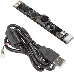 Arducam 5MP Autofocus USB Camera Module for Raspberry Pi, 2592(H)×1944(V)@30fps Lightburn Camera with Single Microphone, Mini-Sized Webcam for Linux, Windows, and Android