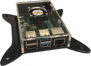 VESA Mount Case for Raspberry Pi 4 with Fan