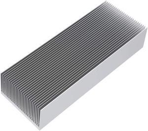 Awxlumv Extra Large Heat Sinks Aluminum 11.81" x2.71" x 1.41" / 300 x 69 x 36mm High Power Heatsink Diffusion Cooling Module Cooler 27 Fin Radiator for LED Light Amplifier Transistor Semiconductor PCB