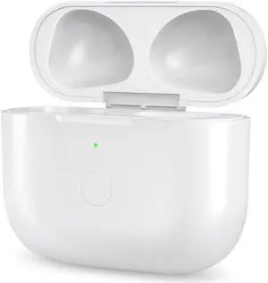 CIVPOWER Updated Charging Case Replacement Compatible with Air Pods 3rd Generation, Wireless Air Pods 3 Charger Case with Pairing Sync Button Without Earbuds, White