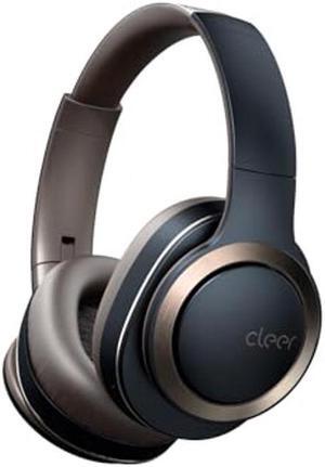 Cleer Audio Enduro ANC Noise Canceling Headphones, Bluetooth Multipoint Connection, Over-The-Ear Design with Mic, Crystal Clear Hands-Free Calling, up to 60 Hours of Battery Life - Dark Navy