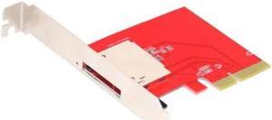 ChenYang CF Express Type B Memory Card Reader to PCIe 4.0 X4 Extension Card Adapter with 12cm PCI-E Slot Bracket