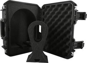 Dekoni Audio Headphone Hero Hard Carrying Travel Case with Handle, Headphone Stand Insert