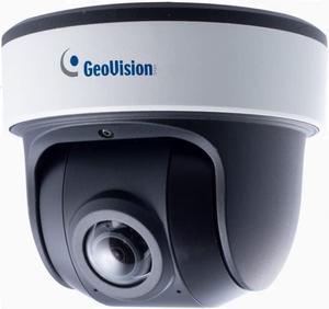 Geovision GV-PDR8800 8MP H.265 Super Low Lux WDR Pro IR Fixed Rugged IP Dome Camera with 1.68 mm Lens, 180deg Panoramic View, Built-in Microphone