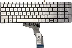 Huasheng Suda US Keyboard W/Backlit Replacement for HP x360 m6-w101dx 9Z.NC8BW.001 798954-001 NSK.CW0BW