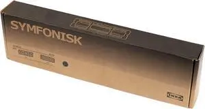 Ikea Symfonisk Bookshelf Speaker Wall Bracket Black 104.381.71