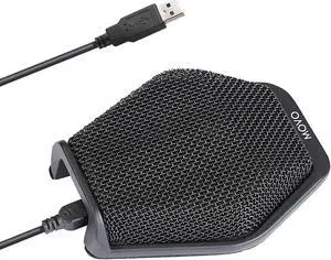 Movo MC1000 Conference USB Microphone for Computer Desktop and Laptop with 180deg / 20' Long Pick up Range Compatible with Windows and Mac for Dictation, Recording, YouTube, Conference Call, Skype