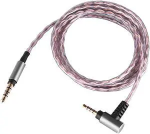 okcsc 3.5mm to Balanced 2.5mm Replacement Cable for MDR Headphone 6N Upgrade Cable Monocrystalline Copper Compatible for MDR-1A/1000XM23/MSR7/SR5 Headphones to 2.5mm Player Device