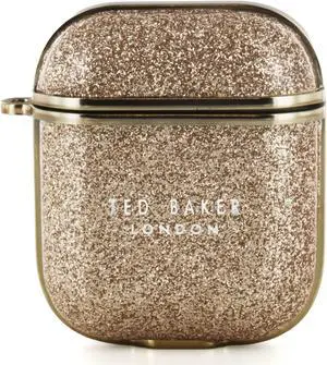 Ted Baker GLITAIR Gold Glitter Case Cover for AirPod 1st / 2nd Gen