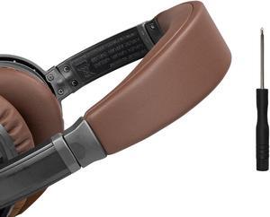 SOULWIT Replacement Headband Pad Kit for Bose QuietComfort 15(QC15)/QuietComfort 2(QC 2) Headphones, Easy DIY Installation - Coffee