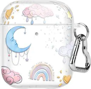 Velvet Caviar Compatible with AirPods Case 2nd and 1st Generation - Cute Protective Hard Cover for Women - Sweet Dreams Frosted