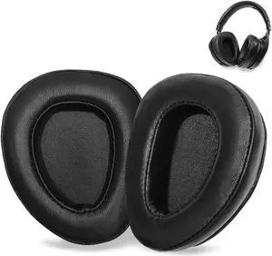 Voarmaks Sheepskin Real Leather Ear Pads Foam Cushion Compatible with Audeze Sine Planar Headphone (Sheepskin Leather)