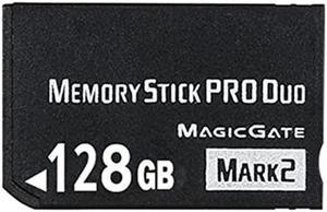 Original MS 128GB High Speed Memory Stick Pro Duo(Mark2) for PSP Accessories/Camera Memory Card