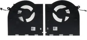 Replacement CPU&GPU Cooling Fan for DELL Alienware M17 R3 R4 P45E 2020 Model 0CNV63 0H5TYJ 73TYJ DC 12V
