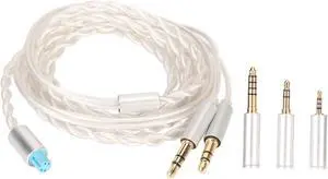 Zopsc Headphone Replacement Cable, 3 in 1 Headphone Audio Cable with Dual 3.5mm Jacks for HIFIMAN Ananda, for Sundara, for HE400, etc. Zopsc Headphone Replacement Cable, 3 in 1 Headphone Audio Cable with Dual 3.5mm Jacks for HIFIMAN Ananda, for Sundara, for HE400, etc.
